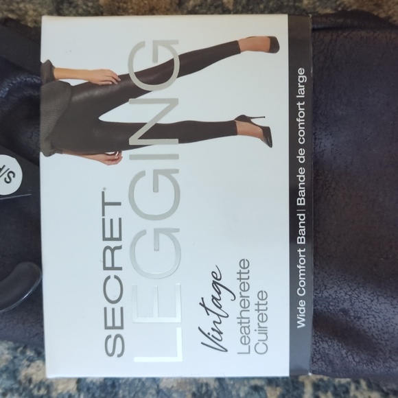 Secret leggings in Vintage Black Leather size S - Picture 1 of 6
